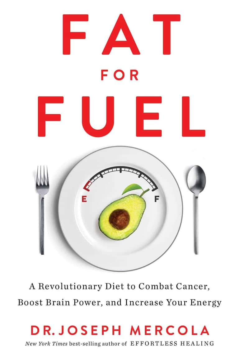 Cover of Fat for Fuel by Dr Mercola